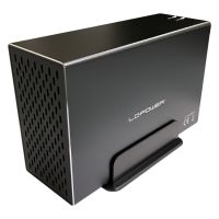 LC-Power LC-35U3-RAID-2, HDD-Gehäuse, 3.5", SATA, Serial ATA II, Serial ATA III, 5 Gbit/s, USB Anschluss, Schwarz