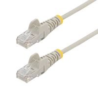 StarTech.com N6PAT25CMGRS, 0,25 m, Cat6, U/UTP (UTP), RJ-45, RJ-45, Grau