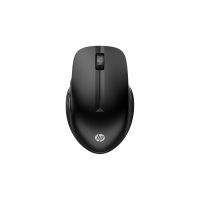 HP 430 - Maus - ergonomisch - rechts- und linkshändig - optisch - 5 Tasten - kabellos - Bluetooth 5.0, 2.4 GHz - kabelloser Empfänger (USB)