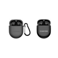 Canyon CNS-TWS6B, True Wireless Stereo (TWS), Anrufe/Musik/Sport/Alltag, 20 - 20000 Hz, Kopfhörer, Schwarz