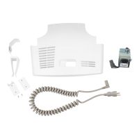 Ergotron Befestigungskit (Rückwand, Scanner-Halter, Befestigungsmaterialien, T-Slot-Halterung, Seilhalter) - für Medizinwagen - medizinisch - Wagenmontage (hinten)