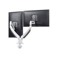Chief Kontour K1D Series K1D220W - Befestigungskit - für 2 LCD-Displays - Aluminium - weiß - Bildschirmgröße: 25.4-76.2 cm (10"-30")