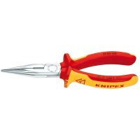 KNIPEX 25 06 160, Diagonale Zange, Chrom-Vanadium-Stahl, Kunststoff, Orange, Rot, 160 mm, 146 g
