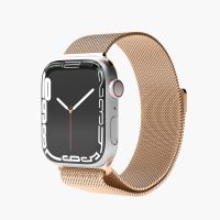 Vonmählen Milanese Loop, Band, Smartwatch, Roségold, Apple, Apple Watch 42 mm | 44 mm | 45 mm | 49 mm, Edelstahl
