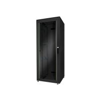 DIGITUS Professional Unique DN-19 47U-8/8-B-1 - Schrank Netzwerkschrank - Schwarz, RAL 9005 - 47U - 48.3 cm (19")