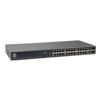 LevelOne GEP-2682 - Switch - L3 Lite - managed - 24 x 10/100/1000 (PoE+)