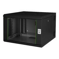 DIGITUS Professional Line DN-19 07-U-3-SW - Gehäuse - geeignet für Wandmontage - Schwarz, RAL 9005 - 7U - 48.3 cm (19")