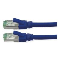 ROLINE Recycled Material 21.45.3247, 10 m, Cat6a, S/FTP (S-STP), RJ-45, RJ-45, Blau
