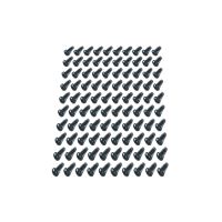 APC Hardwire Kit - Schrauben-Kit - Schwarz (Packung mit 100)