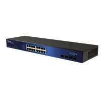 ALLNET ALL-SG8420M, Managed, L2, Gigabit Ethernet (10/100/1000), Vollduplex, Rack-Einbau, 19U