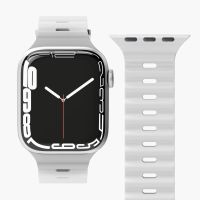 Vonmählen Wave Band, Band, Smartwatch, Grau, Apple, Apple Watch 42 mm | 44 mm | 45 mm | 49 mm, Silikon