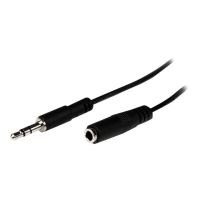 StarTech.com 1m Slim 3,5mm Klinken Stereo Verlängerungskabel