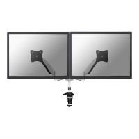 Neomounts FPMA-D950D - Befestigungskit - Voll beweglich - für 2 LCD-Displays - Silber - Bildschirmgröße: 25.4-68.6 cm (10"-27")
