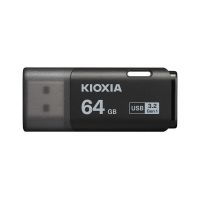 Kioxia LU301K064GG4, 64 GB, USB Typ-A, 3.2 Gen 1 (3.1 Gen 1), Kappe, 8 g, Schwarz
