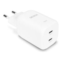 Dicota Netzteil - GaN - 100 watt - 5 A - PD 3.0 - 2 Ausgabeanschlussstellen (USB-C)