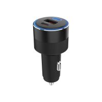 SANDBERG Active - Auto-Netzteil - 130 Watt - 3 Ausgabeanschlussstellen (24 pin USB-C, USB)