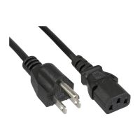 InLine Netzkabel - Netzstecker USA auf Kaltgerätestecker C13 - 1,8m