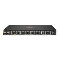 HPE Aruba Networking CX 6000 48G Class4 PoE 4SFP 370W, Managed, L3, Gigabit Ethernet (10/100/1000), Power over Ethernet (PoE), Rack-Einbau, 1U