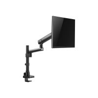 V7 Professional Touch Adjust DMPRO2TA-3E - Befestigungskit - einstellbarer Arm - für Monitor - Kunststoff, Aluminium, Stahl - Schwarz - Bildschirmgröße: 43.2-81.3 cm (17"-32")