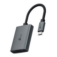TP-LINK UA430C(UN), MicroSD (TransFlash), SD, Grau, CE, FCC, RoHS, BSMI, USB 3.2 Gen 1 (3.1 Gen 1) Type-C, 48,4 mm, 34,2 mm