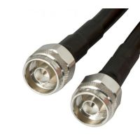 ALLNET ALL-CAB-NM-NM7-RG8, 7 m, N-Typ, N-Typ, Schwarz, Silber