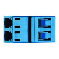 Telegärtner Karl Gärtner Telegärtner J08071A0002, LC, Blau, Multi-Modus, Kunststoff, Zirkonia-Keramik, 1 Stück(e)