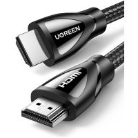 Ugreen 80403 HD140, 2 m, HDMI Typ A (Standard), HDMI Typ A (Standard), 3D, 48 Gbit/s, Schwarz