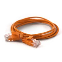 WANTEC 7255, 0,25 m, Cat6a, U/UTP (UTP), RJ-45, RJ-45, Orange