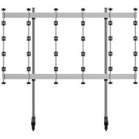 B-TECH BT93INFWP-M-5X5, Tragbar, Schwarz, Silber, Flur, 3000 mm, 933,6 mm, 2686,3 mm