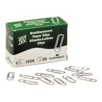 Durable Büroklammern - 26 mm - zinkbeschichtet