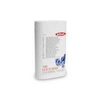 ednet. LCD Screen Cleaner Tissues - Bildschirmreinigungstuch (feucht/trocken)