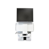 Ergotron Befestigungskit (Tastaturablage, Handgelenkkissen, Maushalterung, vertikale Verstellschiene) - für LCD-Display / PC-Ausrüstung - Patientenzimmer - Stahl - weiß - Bildschirmgröße: bis zu 61 cm (bis zu 24 Zoll)