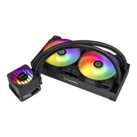Enermax LIQMAXFLO ELC-LMF240T-ARGB - Prozessor-Flüssigkeitskühlsystem - 38 mm dicker Kühler - Kühlergröße: 240 mm - (für: LGA115x Socket, LGA1200, LGA1366, LGA1700, LGA2011, LGA2011-3 (Square ILM)