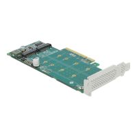 Delock PCI Express x8 Card to 2 x internal NVMe M.2 Key M