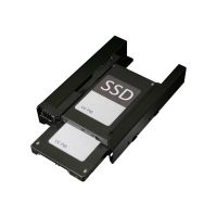Icy Dock EZ-Fit Pro MB082SP-1 - Laufwerksschachtadapter - 3.5" to 2 x 2.5" (8,9 cm bis 2 x 6,4 cm)