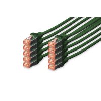 DIGITUS CAT 6 S/FTP Patchkabel, 10 Stück