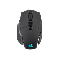 Corsair Gaming M65 RGB ULTRA WIRELESS - Maus - optisch - 8 Tasten - kabellos, kabelgebunden - Bluetooth, 2.4 GHz - kabelloser Empfänger (USB)