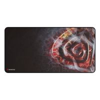 natec GENESIS Carbon 500 Maxi Lava G2, Mehrfarbig, Abbildung, Stoff, Gummi, Anti-Rutsch-Basis, Gaming-Mauspad
