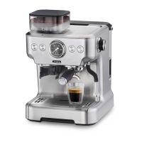 Trisa Barista Plus, Espressomaschine, 2,7 l, Kaffeebohnen, Eingebautes Mahlwerk, 2300 W, Schwarz, Silber