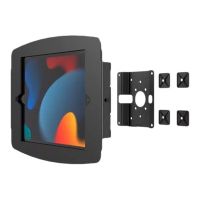 Compulocks iPad 10.2" Space Enclosure Glass Mount - Tablet PC Sicherheitsschrank - geeignet für Wandmontage - 25.9 cm (10.2")