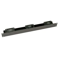 Vaddio Quick-Connect Box Rack Panel, Schwarz