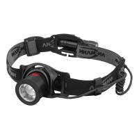 Ansmann HD500R, Stirnband-Taschenlampe, Schwarz, IP64, LED, 1 Lampen, 10 W