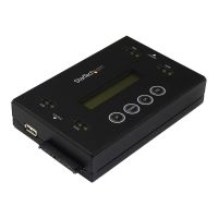 StarTech.com Laufwerks Duplizierer und Löscher für USB Sticks und 2,5 / 3,5" SATA Laufwerke - 1:1 duplizierung plus Cross-interface - Festplatte / USB-Drive-Duplikator - 1 Schächte (Serial ATA-600 / USB)