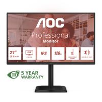 AOC 27E4U, 68,6 cm (27"), 1920 x 1080 Pixel, Full HD, LED, 4 ms, Schwarz