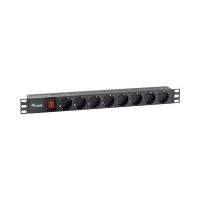 Equip pro - Stromverteilungseinheit - Wechselstrom 220-240 V - 3.5 kW - Ausgangsanschlüsse: 8 - 1U - 48.3 cm (19")