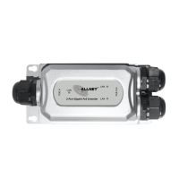 ALLNET ALL-PR2013O-30W, Netzwerk-Repeater, 1000 Mbit/s, Ethernet/LAN, Schwarz, Silber
