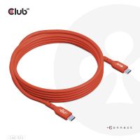 Club 3D USB2 USB-IF zertifiziertes Kabel PD 240W (48V/5A) EPR, 480Mb, Bi-Direktional  St./St. 3m