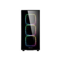 Sharkoon TG6 RGB - Tower - ATX - Seitenteil mit Fenster (gehärtetes Glas)