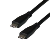 M-CAB 7001335, 2 m, USB C, USB C, USB4 Gen 2x2, 20 Gbit/s, Schwarz