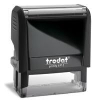 TRODAT 4912, Selbstfärbestempel, Nachrichten-Stempel, 47 x 18 mm, Schwarz, 1 Stück(e)